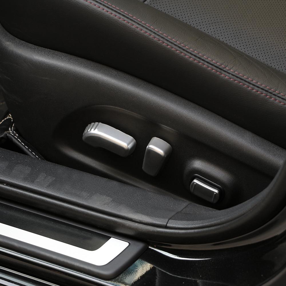 Car Front Seat Adjustment Button Stickers for Nissan Teana Altima 2016-2018 X-Trail T32 2014-2020 Cover Sticker Trim Accessories