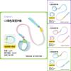 Dog Traction Rope Collar 2 In 1 Design With Nonrestrictive Wide Nylon And Silicone For Daily Use