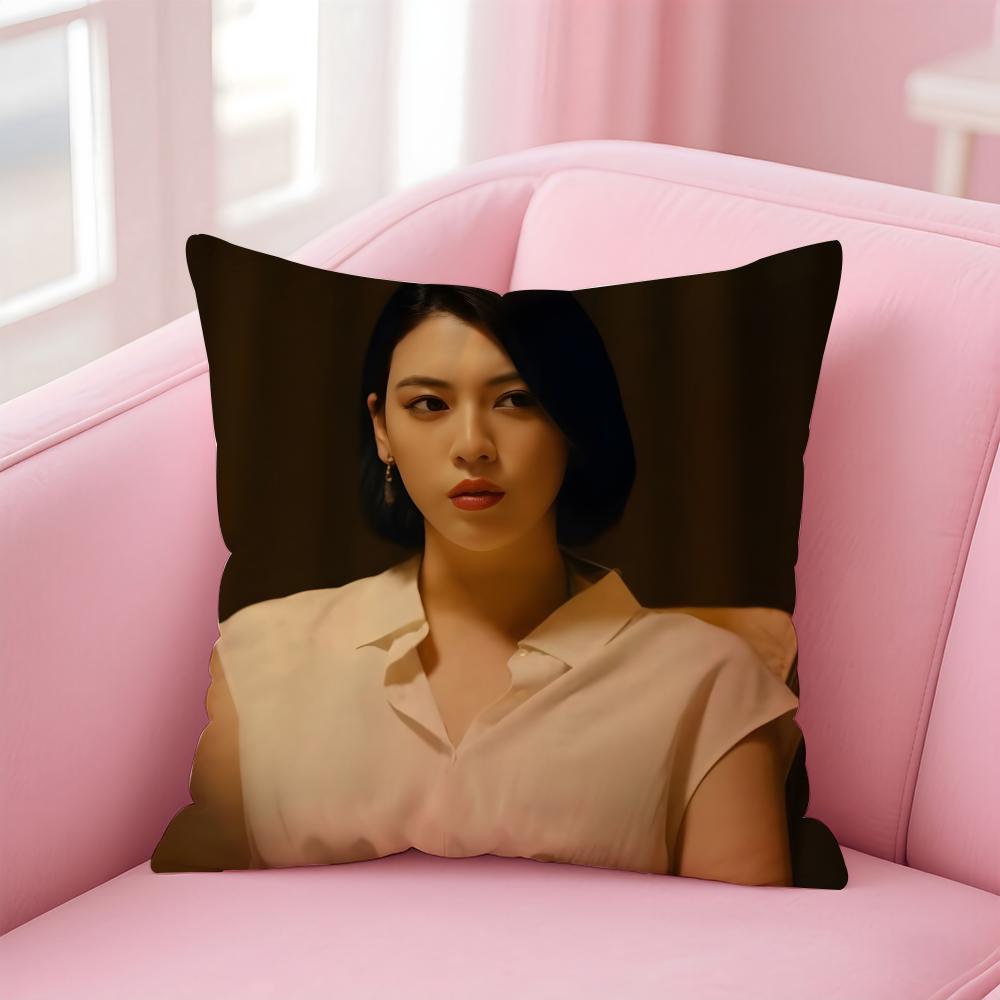 AAlice In Borderland Cushion Cover Pillow Case Soft Friendly Fabric Concealed Zipper