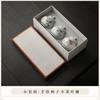 Ceramic tea can small high-end tea packaging box 1 small can of tea gift box empty box empty can of tea as a gift