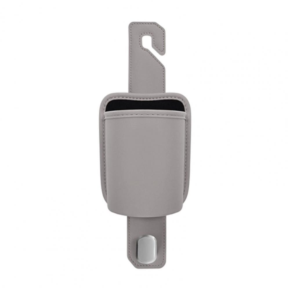Universal Car Hanging Drink Holder Leather Auto Backseat Organizer  Car Interior Accessories