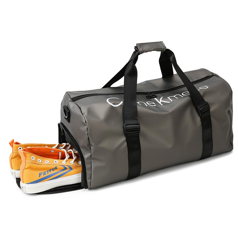 Travel bag Business trip luggage bag Accommodation storage bag Fitness wet and dry separation Swimming bag cover Tie rod boarding large bag