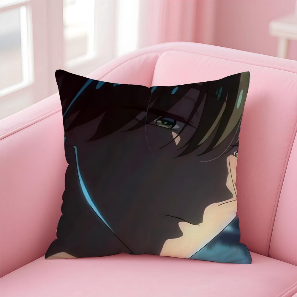 Hot Cute Japanese Anime TTamons BSide Cushion Cover Pillow Case Soft Skin Friendly Fabric Concealed Zipper