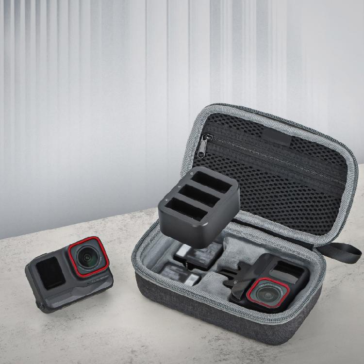 Praktische Aufbewahrungstasche für Kameratasche Handtasche mit Karabiner zum Schutz der Kamera vor Stößen und Wasser Schale