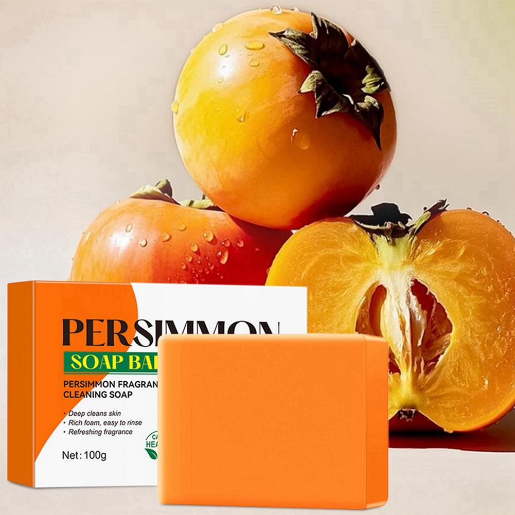 Persimmon Fragrance Cleaning Soap Nourishing Skin Soap
