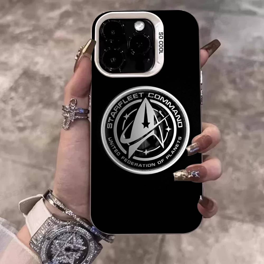 Phone Case S-Star T-Trek For iPhone 17 16e 16 15 14 13 12 11 Mini Pro Max X XR XSMAX 8 7 Air Plus Anti Fall Matte Back Cover