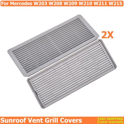 1Pair Sunroof Ventilation Vent Cover For Mercedes W202 W203 W208 W209 W210 W211 W215 W219 W220 W240 A2117840644