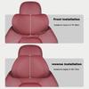 AABKV1 For Porsche Headrest Neck Support Waist Lumbar Cushion Soft Car Seat Neck Pillow Seat Cover Protector original color scheme