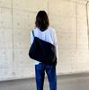 LIVERAL UKIE Large Shoulder Bag, Fully Waterproof, Water-Repellent, Unisex, Black
