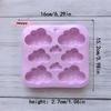 8-Cavity Cloud Shaped Silicone Mold for Candy Chocolate Pudding Dessert & Cake Baking Kitchen Tool for Candle And Soap Making