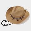 Style Straw Hat For Women Sun Protection Wide Brim Summer Beach Fashion Accessory