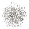 Stainless Steel High Tensile Strength Corrosion Resistance Fishing Lure Split Rings Silver