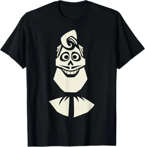 Pixar Coco Ernesto Face Halloween TShirt Black S