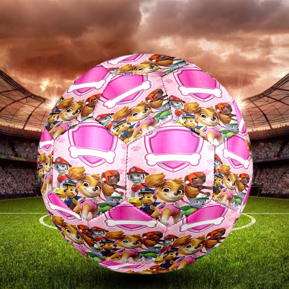 PAW Patrol Print Size 5 Soccer Ball, Standard Match Football for Sports Game and Team Practice, Ideal Gift for Soccer Fans
