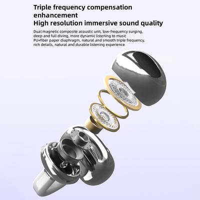 Translation Earbuds Support 133 Languages with LED Display   5.4 Translator Headphones Noise Cancelling