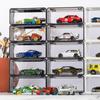 Auto Spielzeug Transparente Staubdichte Carro Modell Sammlung Display Kombinierbare Hülle Acryl Aufbewahrungsbox Für Jungen Geschenk