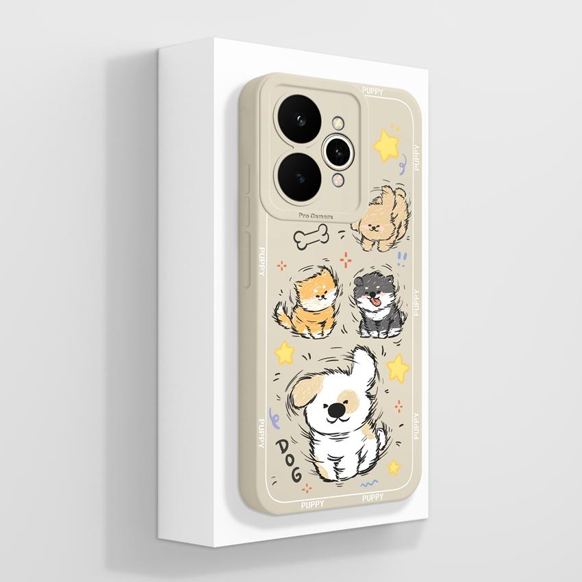 For Oppo Realme 15 C71 C65 C53 C51 A5 A5x Reno11 14 Pro Phone Case Beautiful Golden Lotus Pattern Dustproof Durable Shell For Oppo Silicone Soft Cover