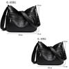 Women Soft Genuine Leather Shoulder Crossbody Bag Solid Cow Leather Handbag High Capacity Messenger Bags Female Purse LadiesTote