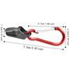 20 Pcs Heavy Duty Tarp Clamps With Carabiner Tent Snaps Durable Awning Clips  Farming Garden