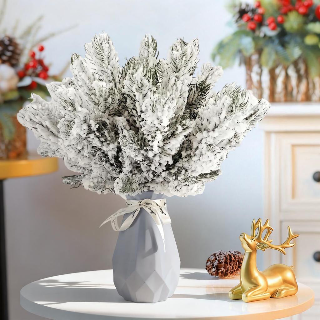 Cedar Five Forked Needles Simulation Plant Accessories Tree Accessories Simulation Tree Branches