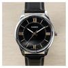 Casio STANDARD Series Simple Small Round Watch Retro Business Fashion Quartz Movement Leather Strap Japanese and Korean Watch Men's MTP-V005L-1B5