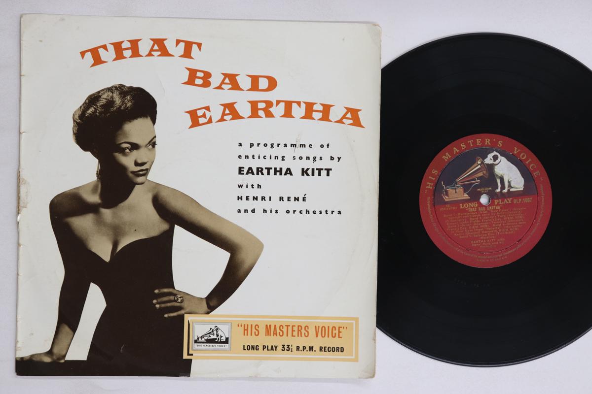 

10-дюймовая пластинка EARTHA KITT - That Bad Eartha DLP1067 HIS MASTER S VO 1955 UK Джаз Б/У
