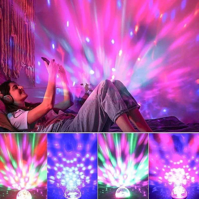 USB Car Atmosphere Light Auto Interior Environment Lights Plug Play Colorful LED Atmosphere Regulating Light USB Dust Decoration