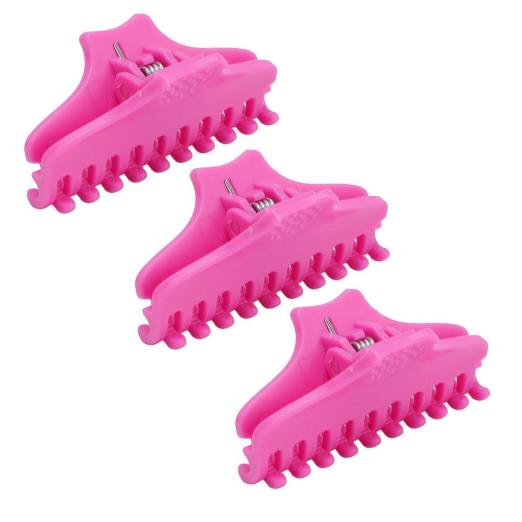 25 ks Růžové natáčky na vlasy Skřipce Sada Perm Čelisťové svorky Klip pro objem u kořínků Vlasy Nadýchaný stylingový nástroj pro