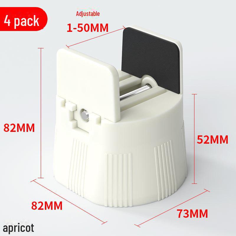 Adjustable Furniture Feet: Heightened Bed, Table, Sofa & TV Cabinet Support Pads