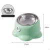 Tilted Cat Feeder Bowl Water Feeding Dish Food Dispenser for Small Dogs