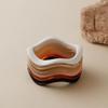 Bohemian Acrylic Bangle Geometric Hip Hop Irregular Wide Bracelet Europe American Style Exaggerated Retro Hand Ring Women