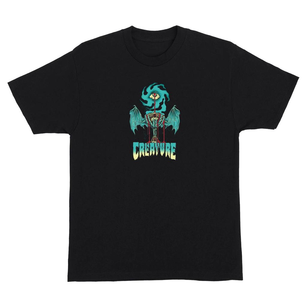 Creature Skateboards Shirt Goblet Black