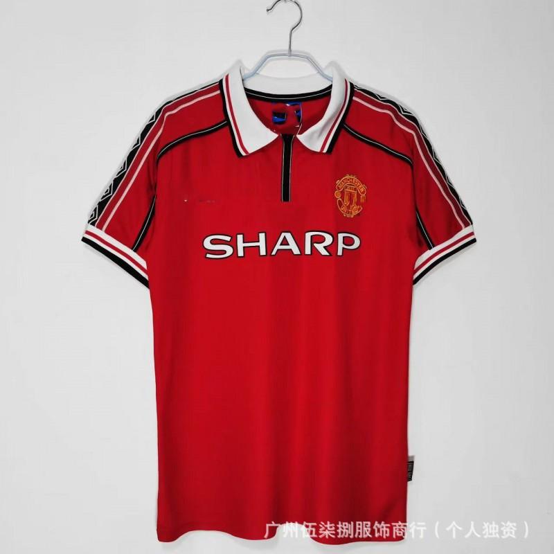Vintage Retro Fodboldtrøjer Klub Klassiske Fodboldtrøjer Manchester United Arsenal Barcelona Celtic Atletico Madrid Rangers