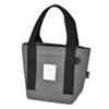 Marimo Craft Rilakkuma Mini Tote Zipper Perfect for and Suitable for and Stylish and Cute Character Charcoal Gray Bag, Water-Repellent, Closure,