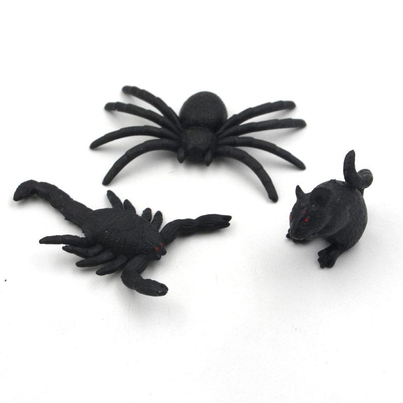 Halloween Decorations Prank Wooden Scare Box Trick Spider Funny Crafts Scare Box Wooden Hidden Box Home Fun Game Trick Friend