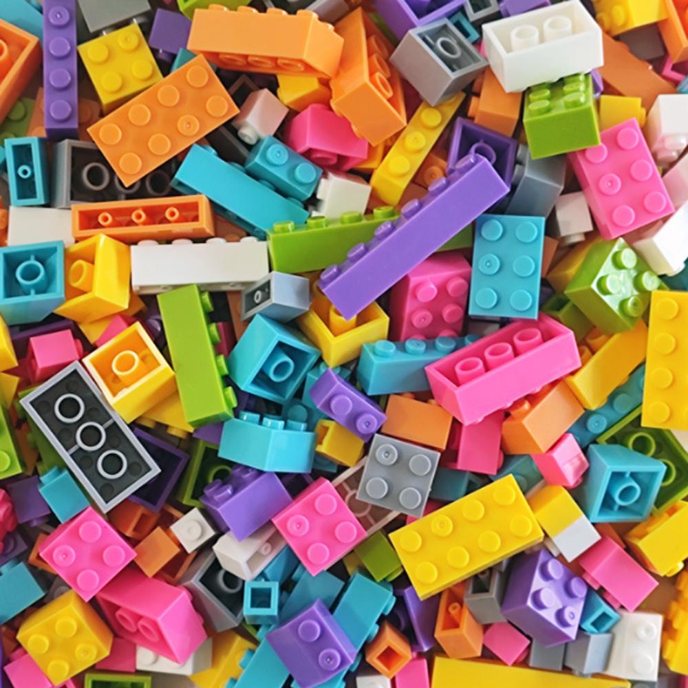 

120/240 шт. Строительные блоки, набор, классические кирпичи, сортированные по цвету, блочная пластина, творческая игрушка, совместимая с Legoeds 250g-240pcs