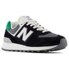 New Balance 574 Black Classic Pine Women Sneakers Castlerock WL574YA1