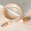 Fashion LED Micro USB Sync Data and Fast Charging Cable Ambilight Charger For Android Iphone