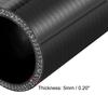 X AUTOHAUX Silicone Hose, Silicone Pipe, Radiator Hose, Inner Diameter 1.2 x 3.0 x