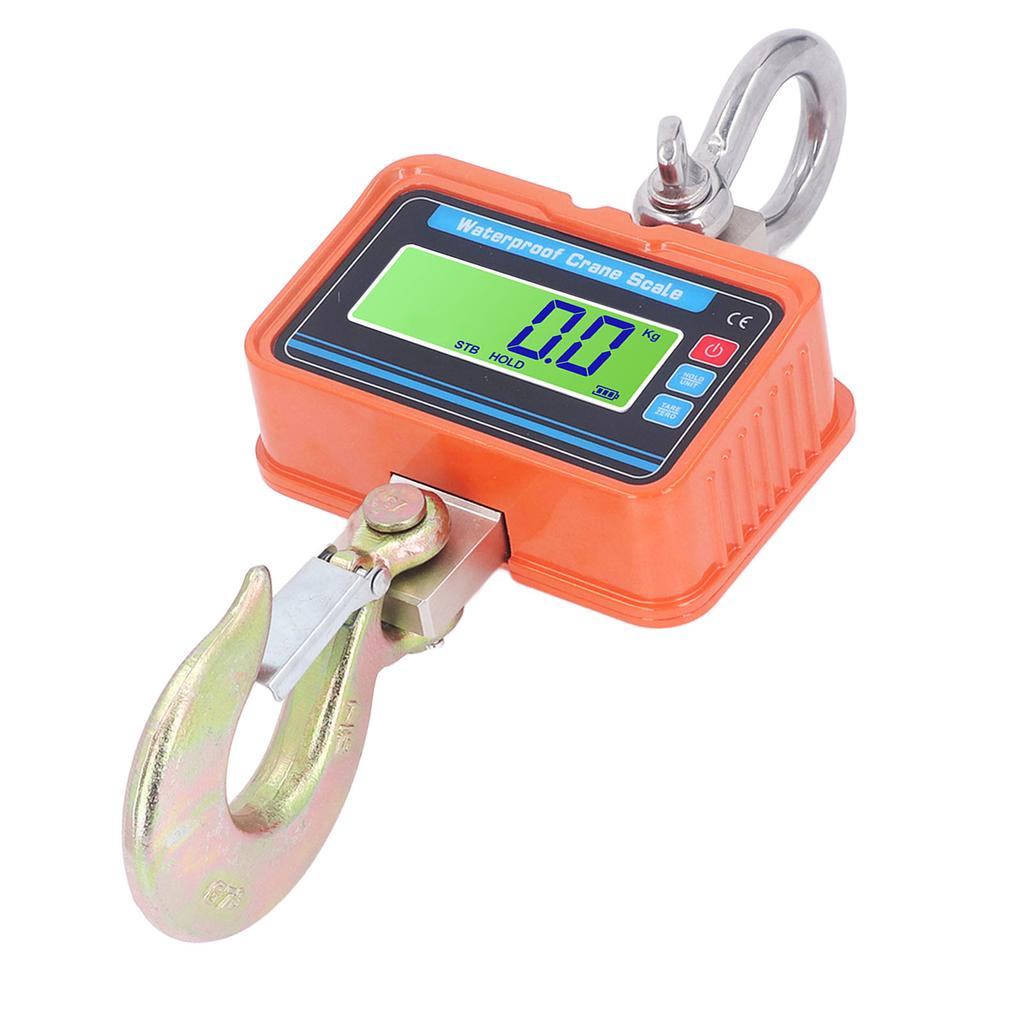 Kranwaage 6600lb 3000kg Hohe Genauigkeit Digital LCD-Display Industriell Schwerlast mit Fernbedienung