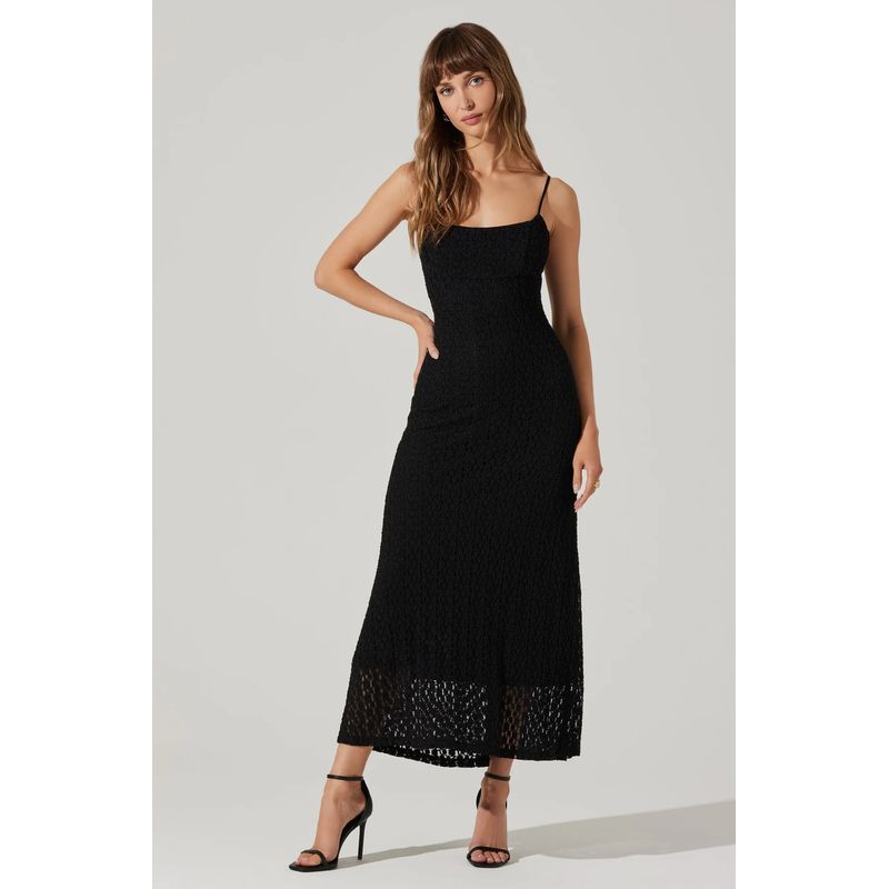 

Foreign Trade @ STR Temperament French style Style Retro Super Slimming Black Magic Lace Coat Armor Suspender Dress Long dress Dress Black Suspender Dress L