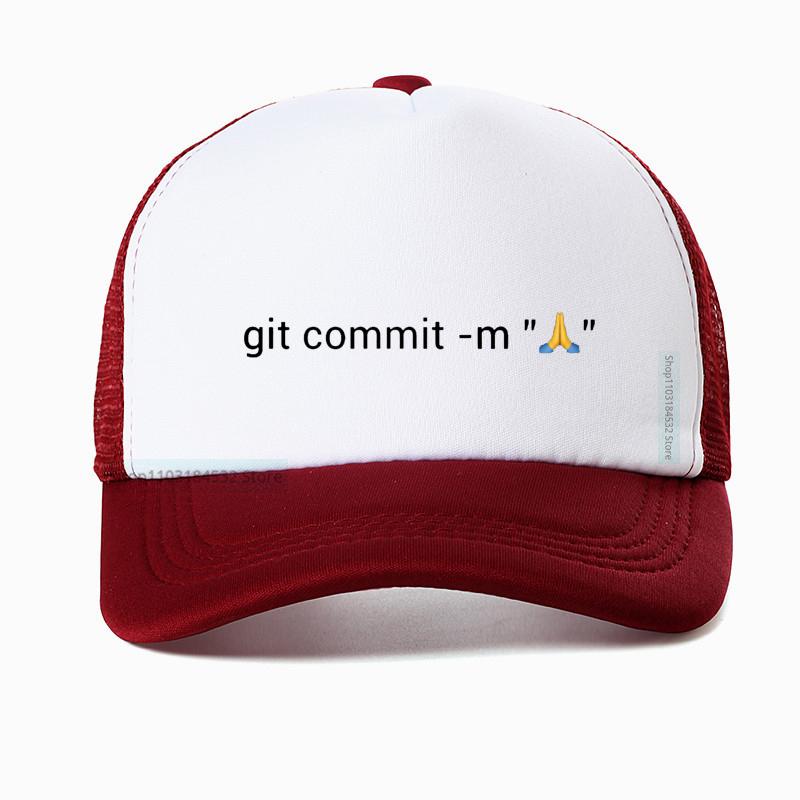 Доверь мне, я инженер Git Commit Смешная папина кепка Молящиеся руки Основной принт Бейсболка Модная регулируемая Snapback Adjustable