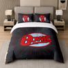 3Pcs Bedding SetDavid Bowie Soft Bed Sheet and Two Pillowcases Home Bedroom Decor