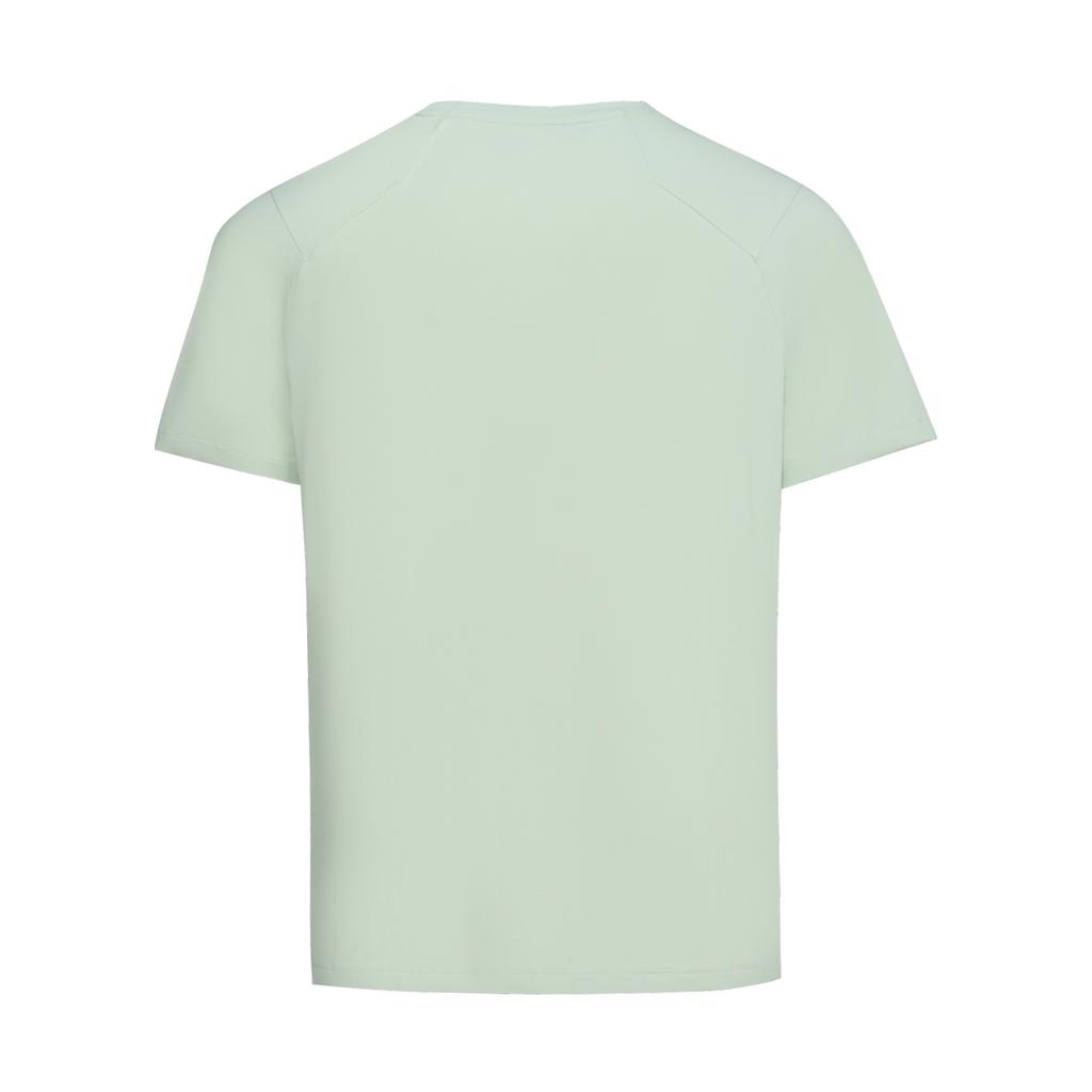 Under Armour Outdoor Knitted Training Breathable Solid Color Simple Versatile Fitness Short Sleeve T-Shirt Men tops Hydrogen-Green 6014376-377