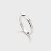 Liersi Dome 3Mm 1 Diamond Engagement Ring (Size 1~30) (C Type)