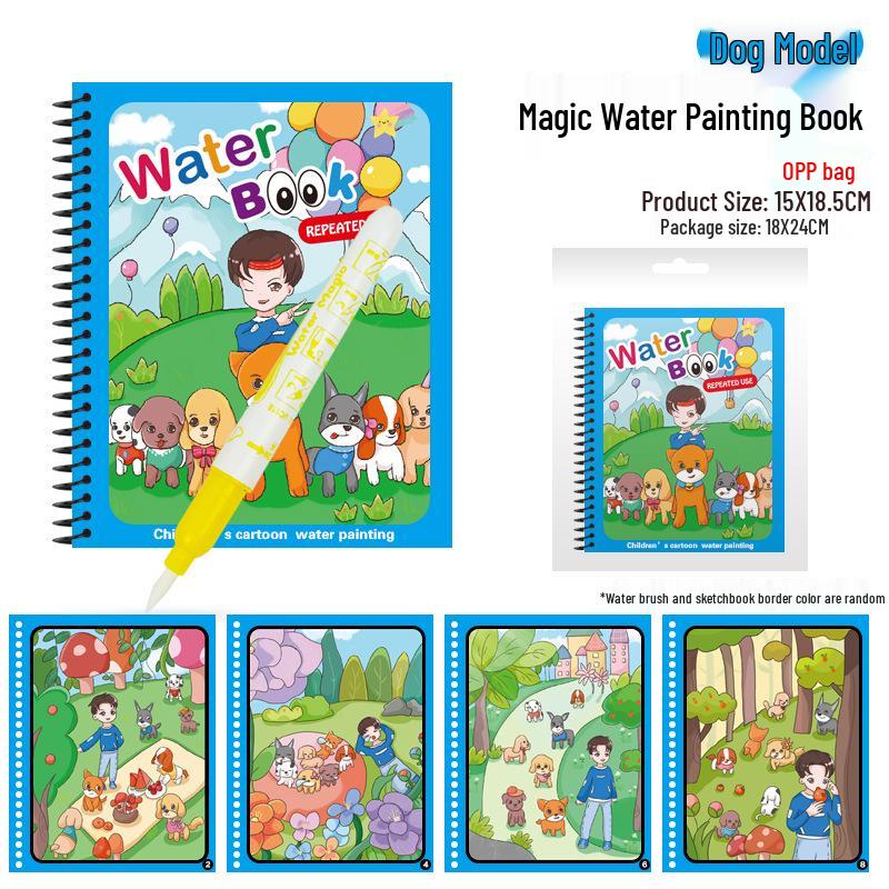 

Книга для рисования водой One Piece - Многоразовое рисование для детей