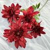 Artificial Dahlia Flowers Fake Flowers with Flexible Stem Reusable Faux Silk Flowers for Vase Floral Arrangement Wedding Bouquet Table Centerpieces