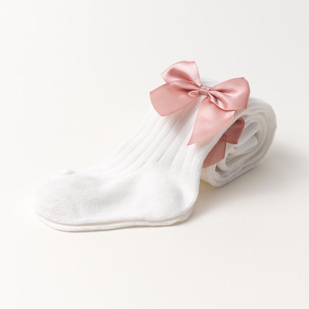 Girls' Cute Bow Knot Tights Base Layer for Spring and Autumn
