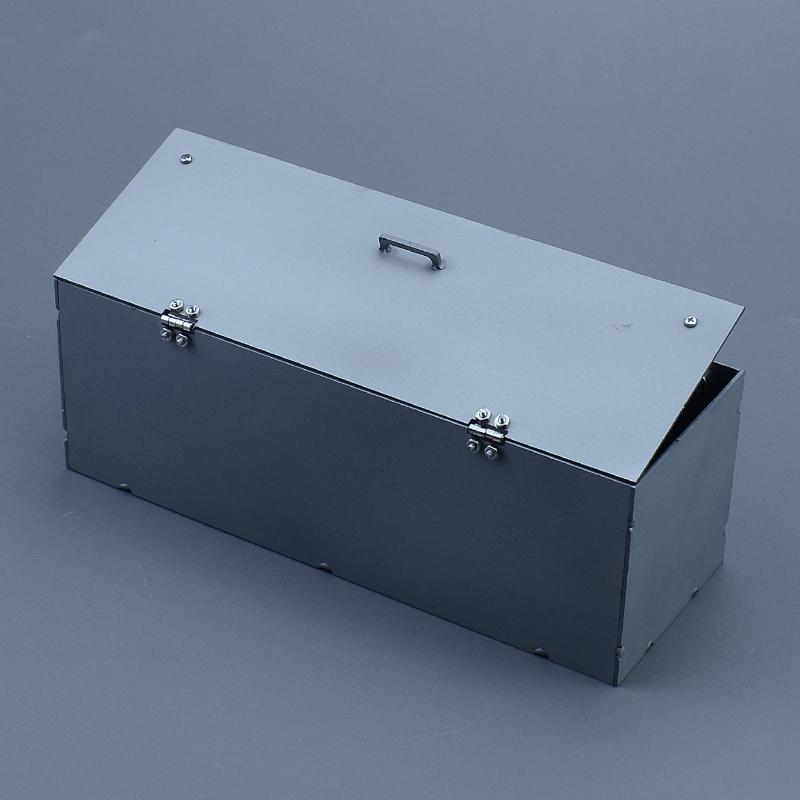 RC Dump Truck Metal Tool Box Battery Case Decoration Upgrade for 1/14 Tamiya SCANIA 770S VOLVO BENZ MAN TGX LESU Car Accessories
