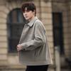Jacket Jacket Men's New Spring and Autumn Waffle High-end Loose Casual Versatile Top Ruffian Handsome Men